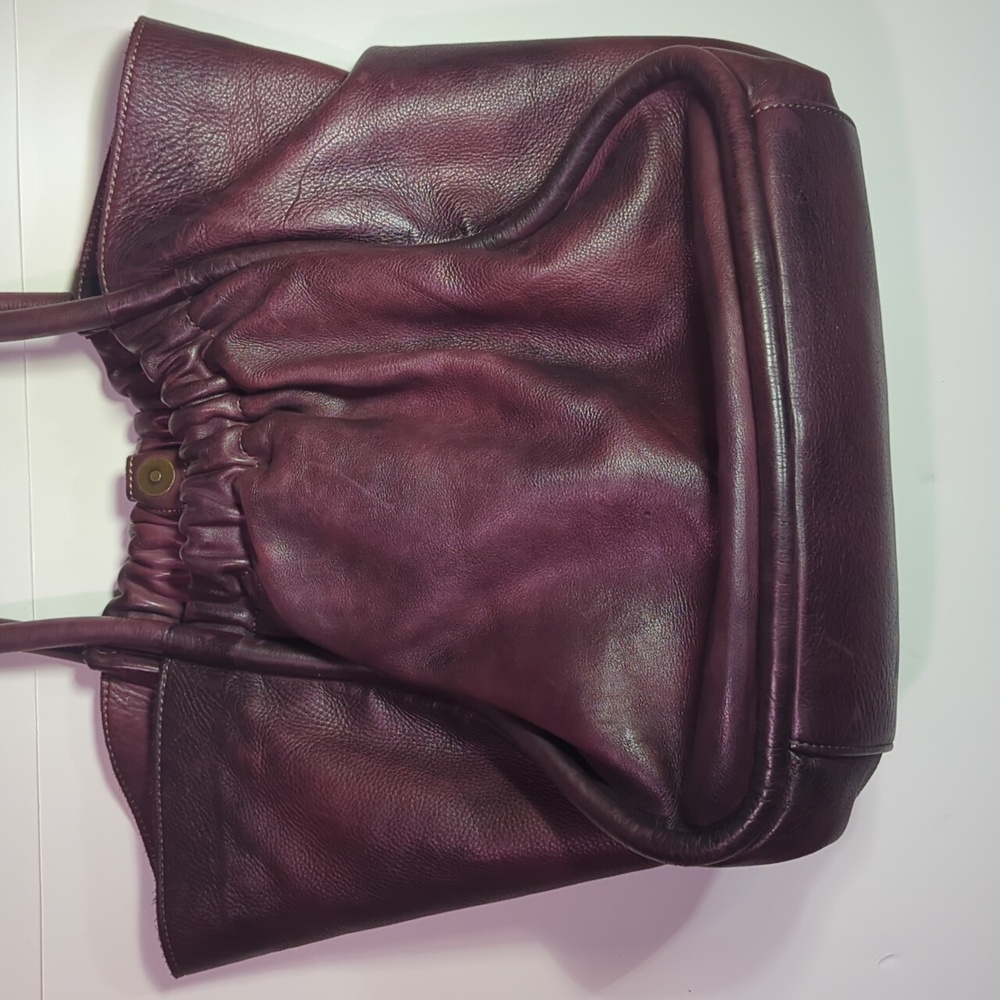 Lusher Italian Leather Shoulder Tote Bag - Picture 3 of 12
